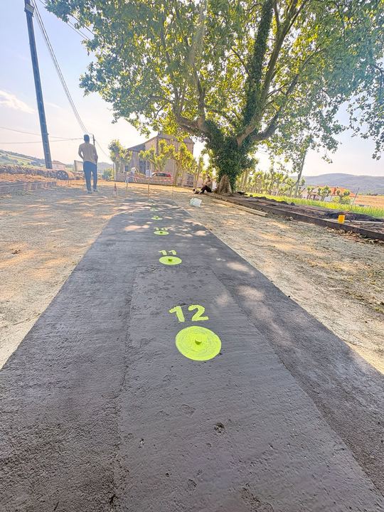 La bolera de Güemes al atardecer