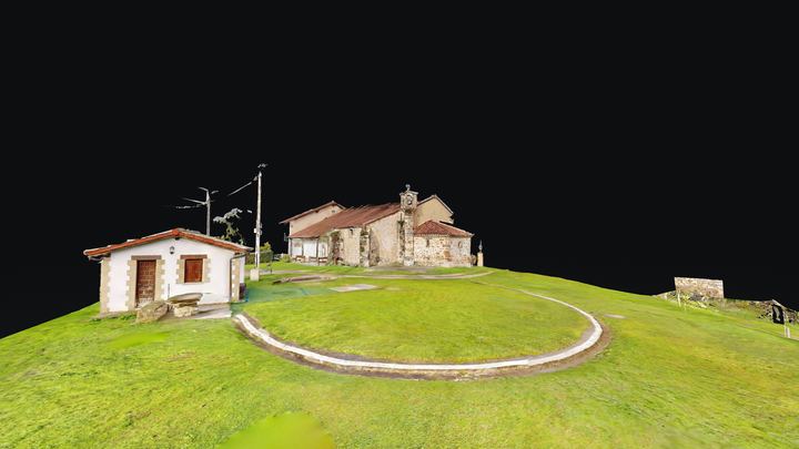 Ermita · modelo 3D interior