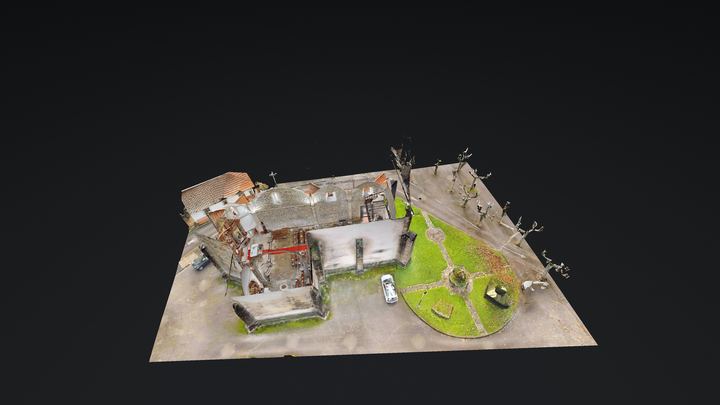 Modelo 3D interior
